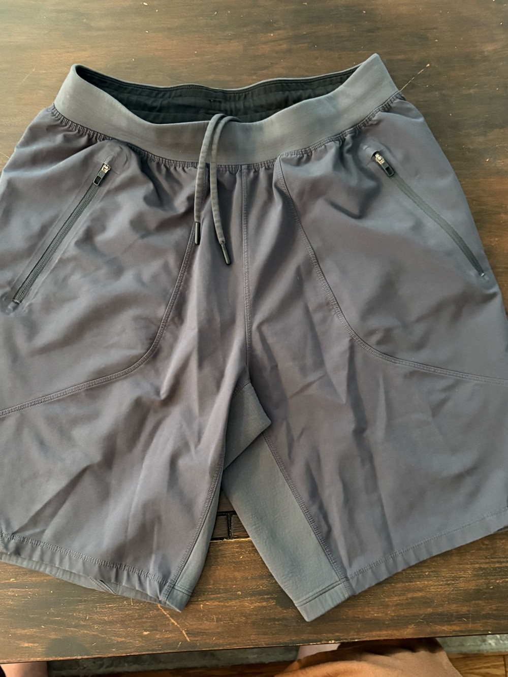 lululemon athletica Men's Athletic Drawstring Shorts - Navy